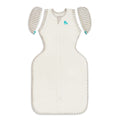 1.0 tog Swaddle Up Transition Bag Organic - Cream, on a white background. 