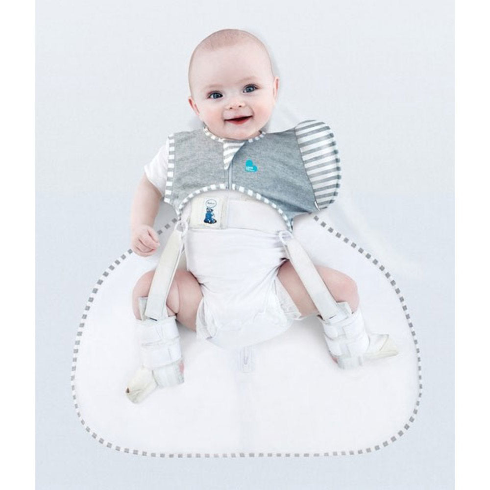 Swaddle Up Hip Harness Transition Bag - White