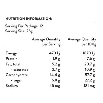 Lactation Cookies - Salted Caramel 300g