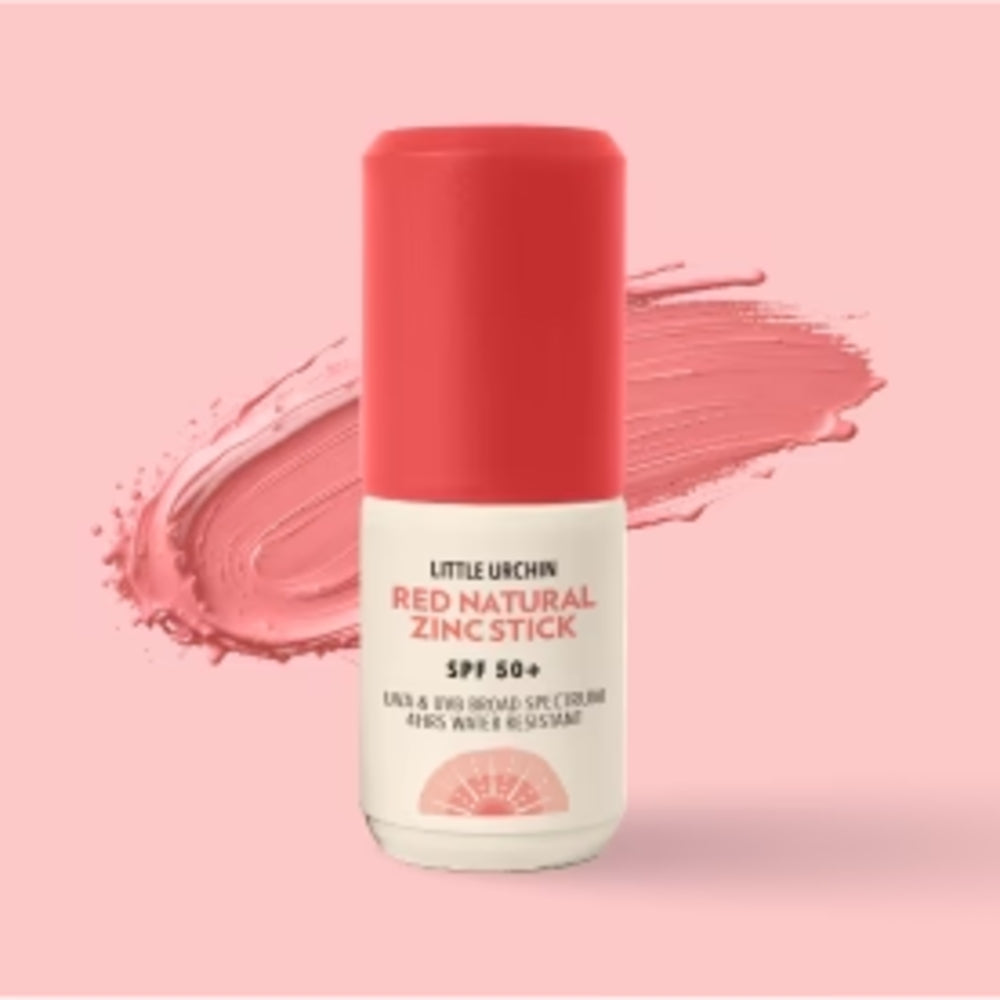 Red Natural Zinc Stick SPF50+