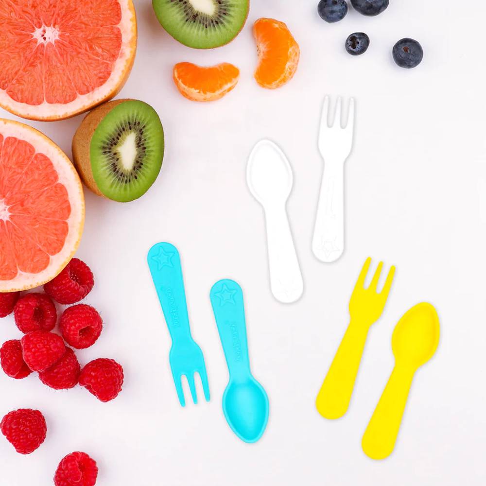 Fork & Spoon Set - Yellow Set