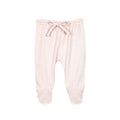 Cotton Footed Leggings - Petal