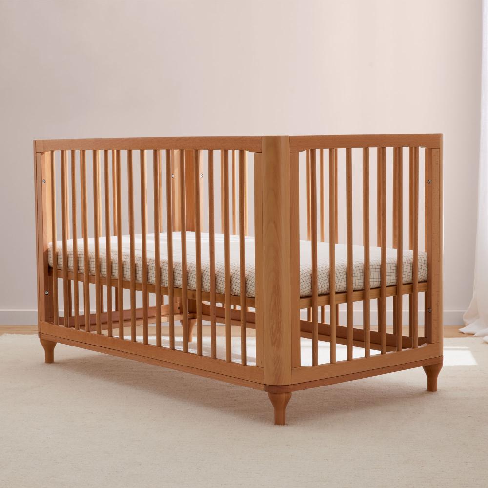 Lyra Convertible Beechwood Cot - Natural