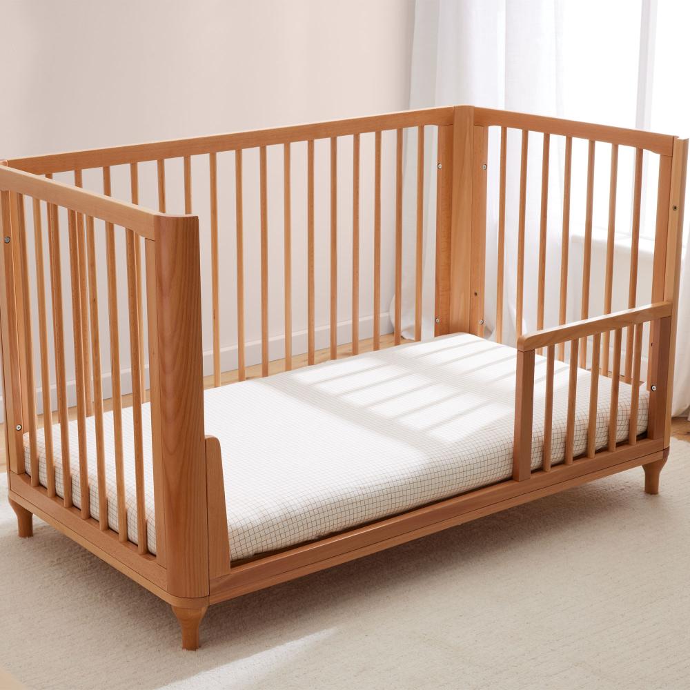 Lyra Convertible Beechwood Cot - Natural