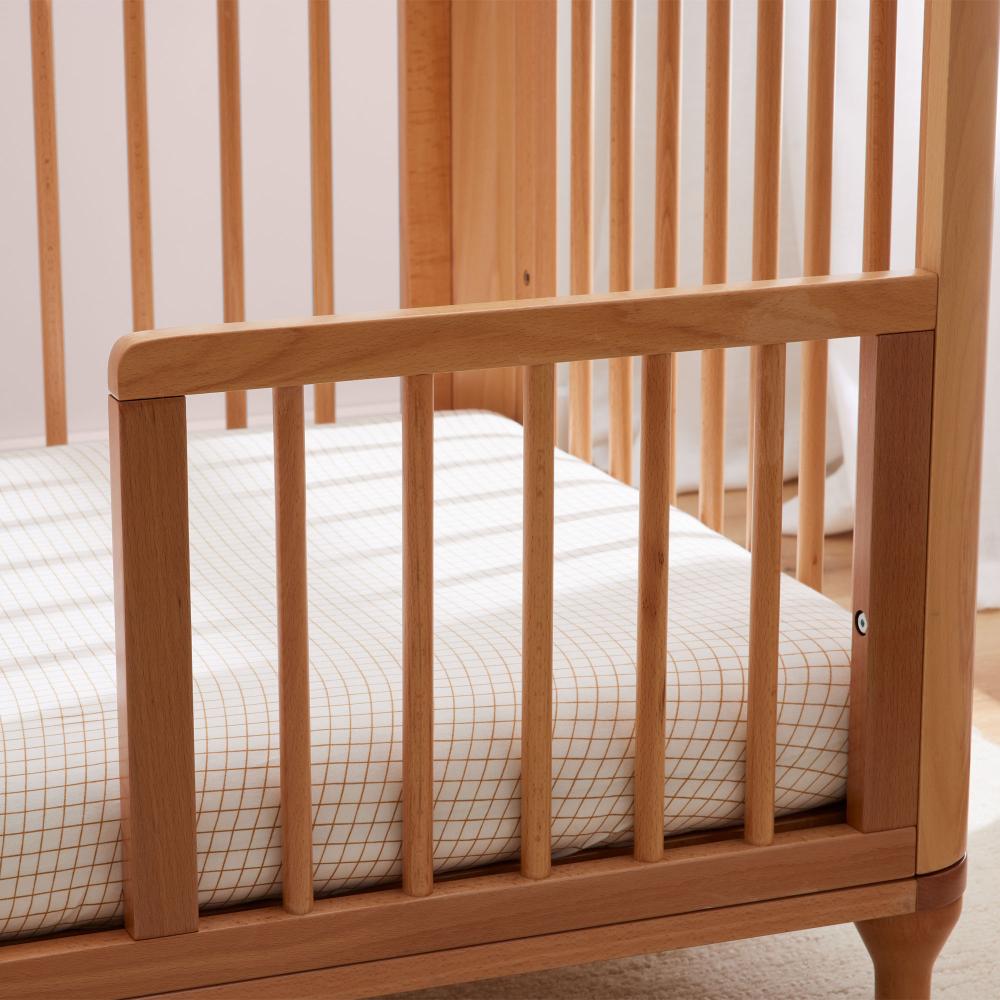 Lyra Convertible Beechwood Cot - Natural