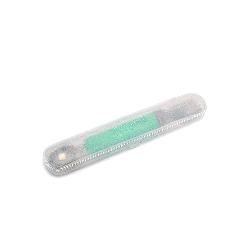 Detachable Spoon & Fork - Mint + Grey