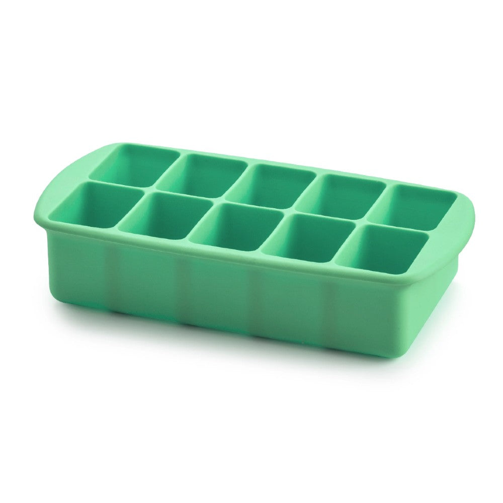 Silicone Baby Food Freezer Tray with Lid - Mint