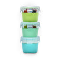 Melii Glass Containers, Stacked Shot