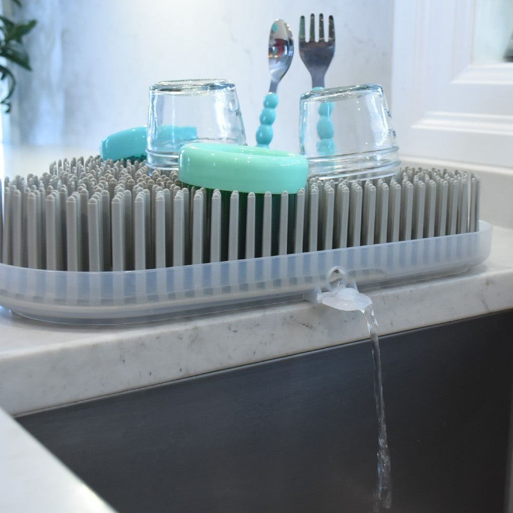 Cloud Drying Rack & Drainboard - Grey