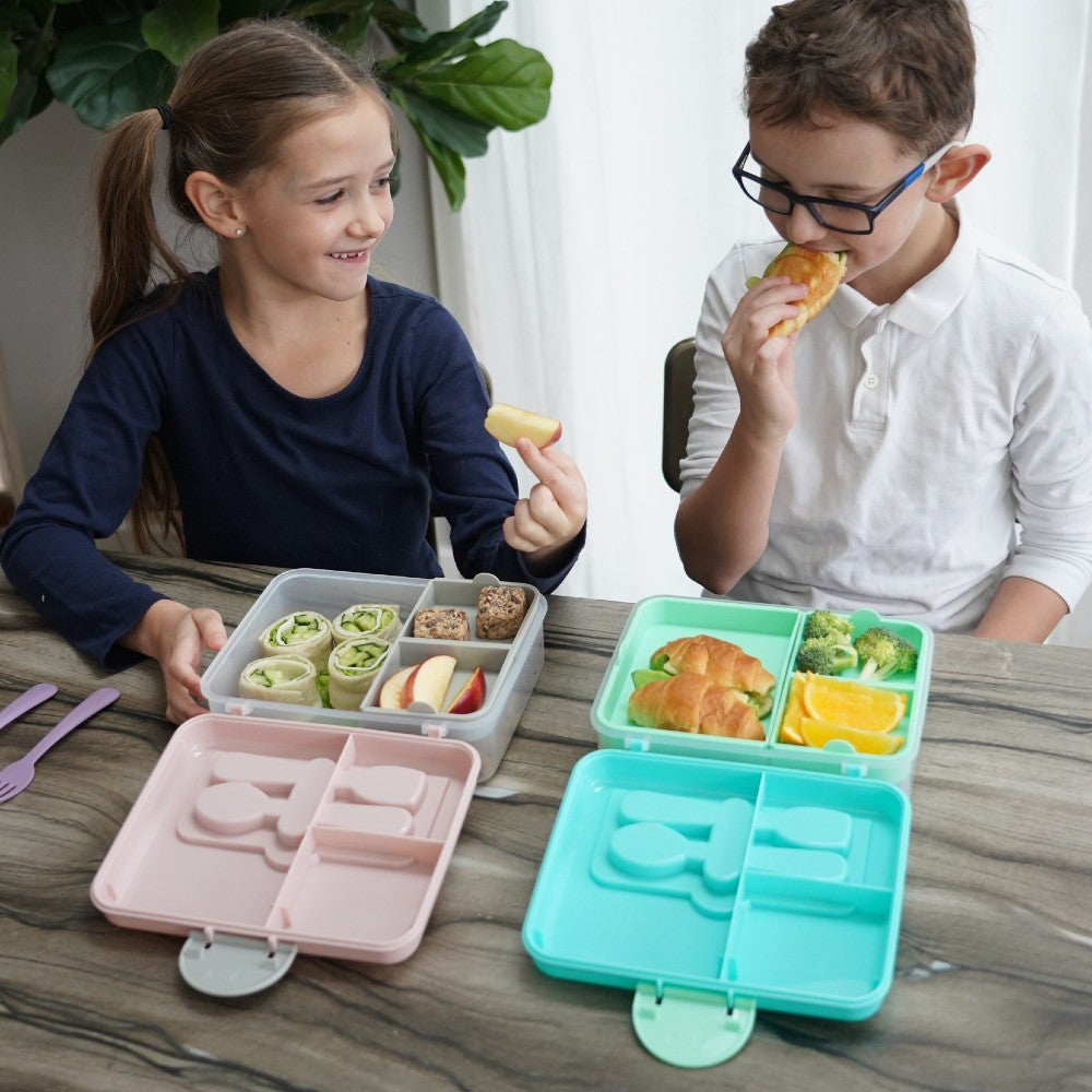 2 Tier Bento Box - Blue