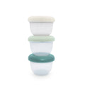 Nesting Food Storage Containers 3pk - Cactus Fern/Sage/Ivory,  on a white background. 