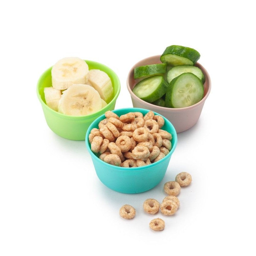 Rainbow Silicone Food Cups