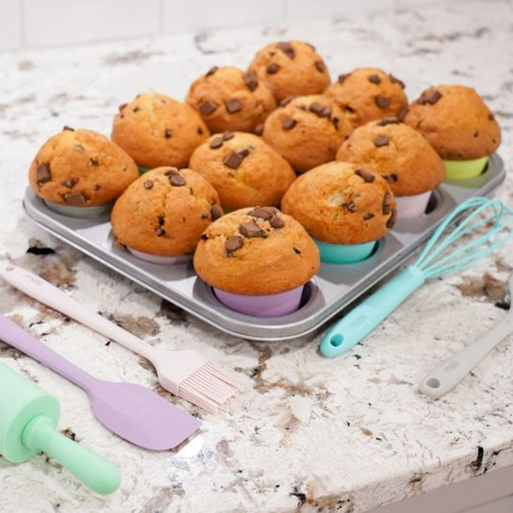 Rainbow Silicone Food Cups