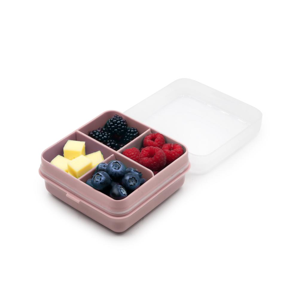 Snackle Box 4 Compartment Petite - Pink