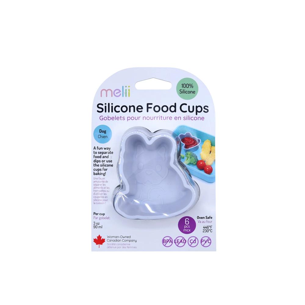 Silicone Food Cups 6pk - Dog