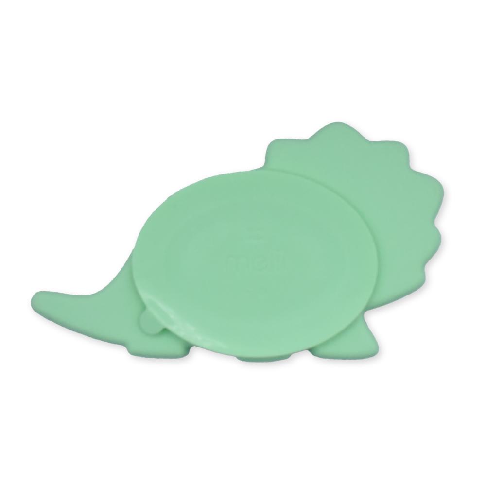 Silicone Divided Suction Plate - Dinosaur