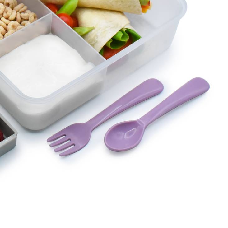 Bento Box Cutlery Set - Purple
