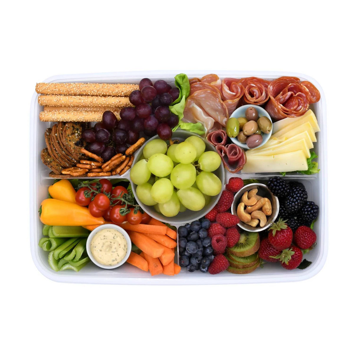 Snackle Platter Box - Sage