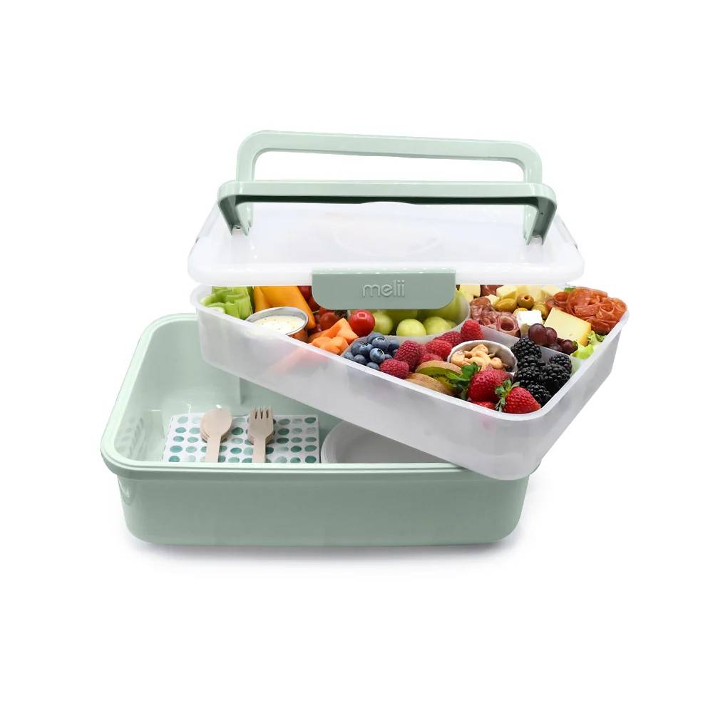 Snackle Platter Box - Sage