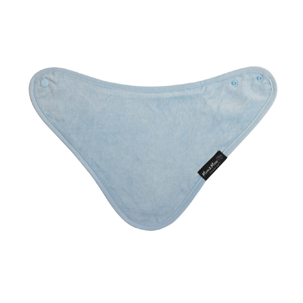 Bandana Wonder Bib - Baby Blue