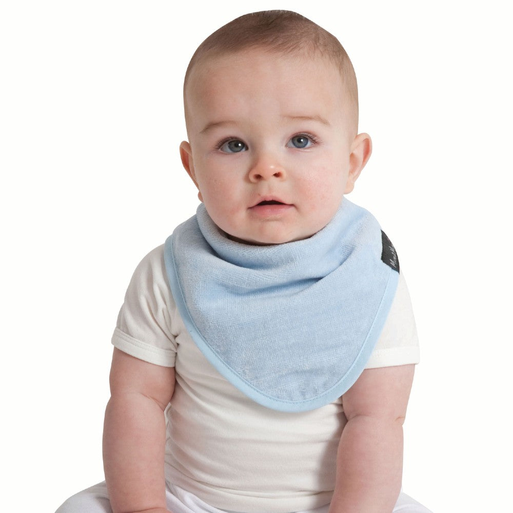 Bandana Wonder Bib - Baby Blue