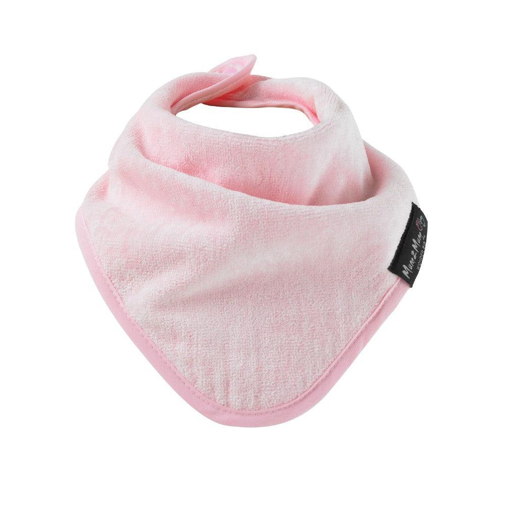 Bandana Wonder Bib - Baby Pink