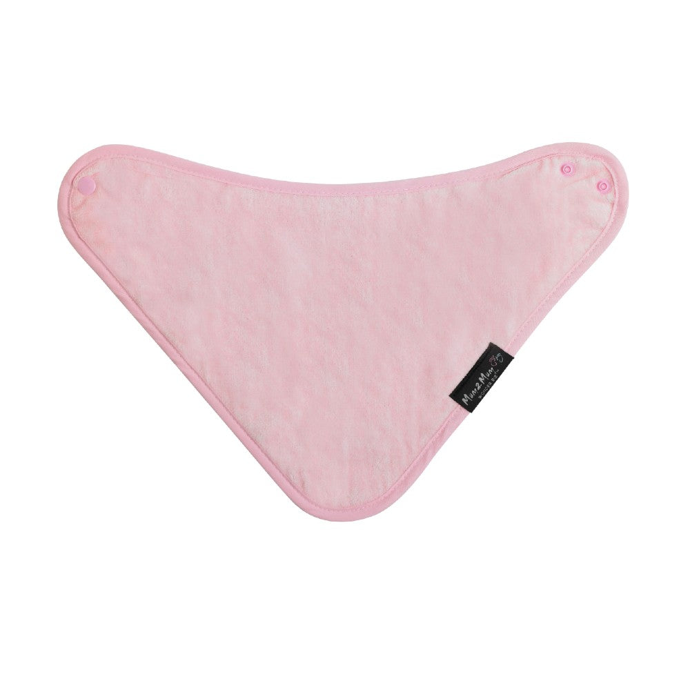 Bandana Wonder Bib - Baby Pink