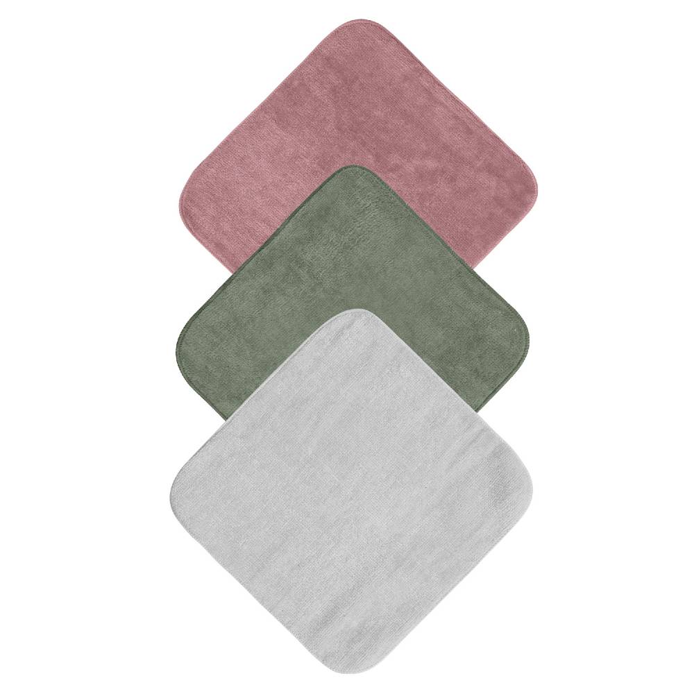 6pk Cotton Face Washers - Willow