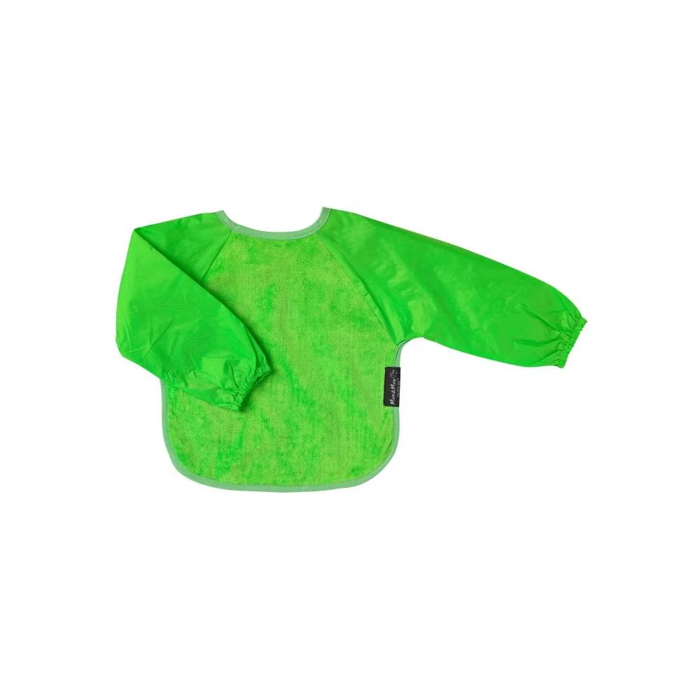 Sleeved Bib - Lime