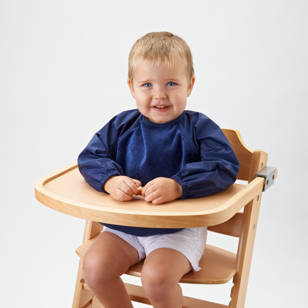 Sleeved Bib - Navy