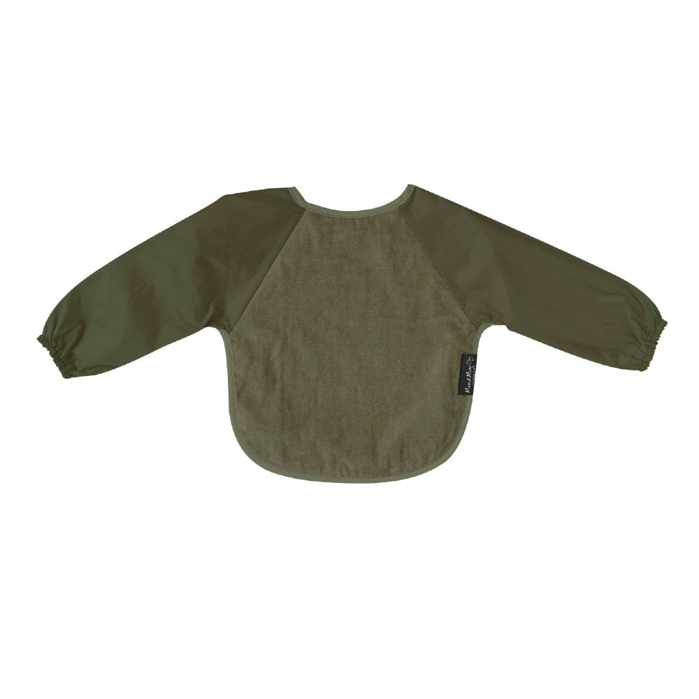 Sleeved Bib - Olive