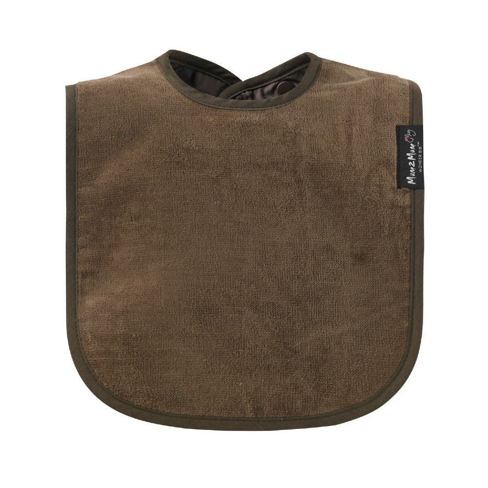 Standard Wonder Bib - Chocolate