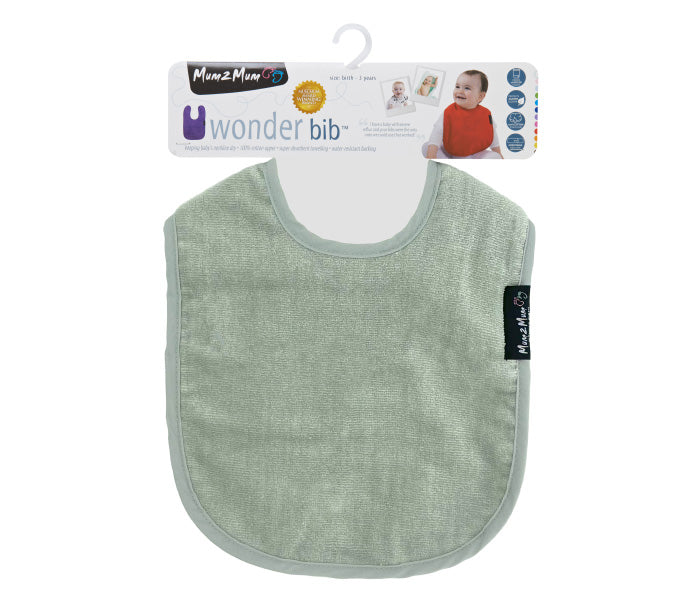 Standard Wonder Bib - Sage