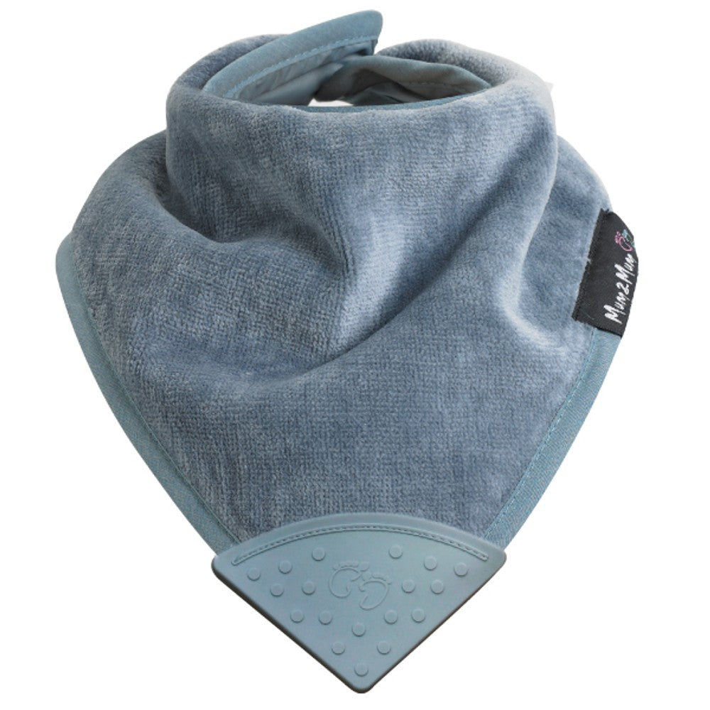 Teething Bandana Wonder Bib - Grey