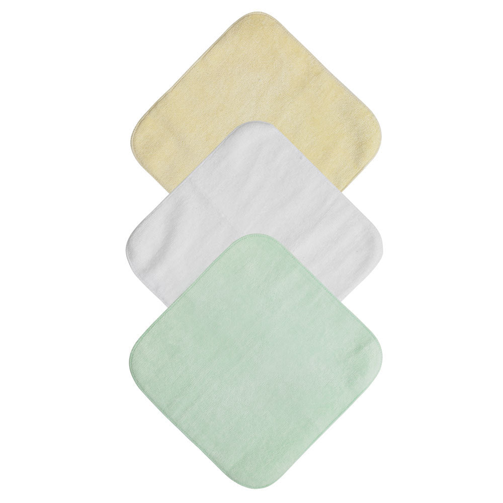 6pk Cotton Face Washers - Pastel