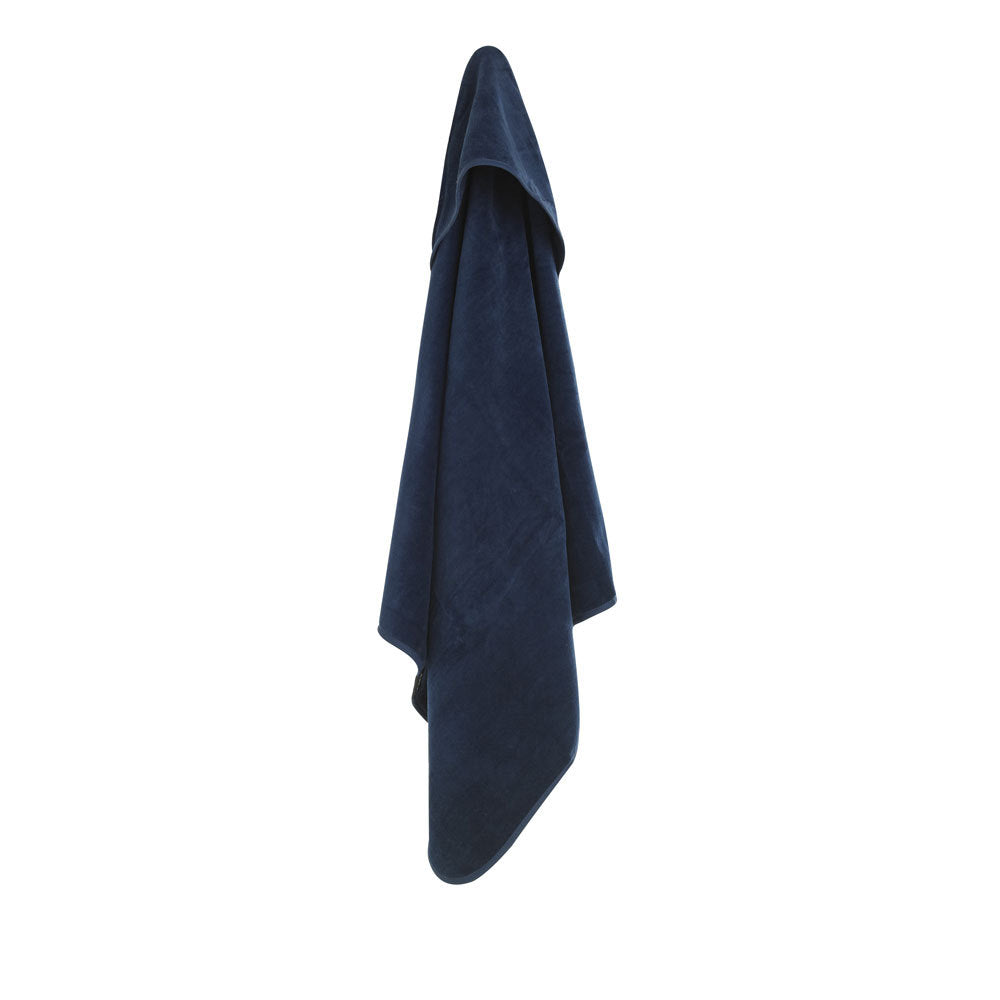 Hooded Towel - Navy
