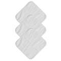 6pk Cotton Face Washers - White