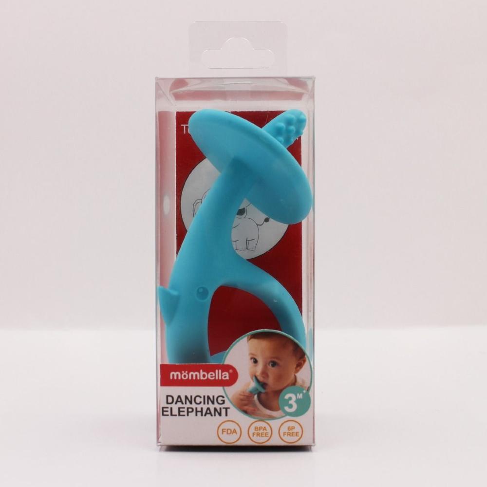Dancing Elephant Teether - Blue