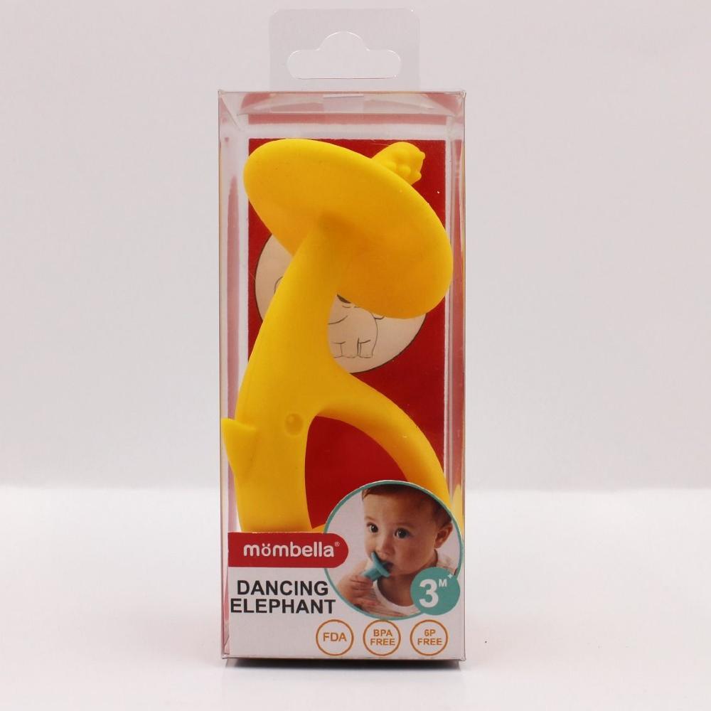 Dancing Elephant Teether - Lemon