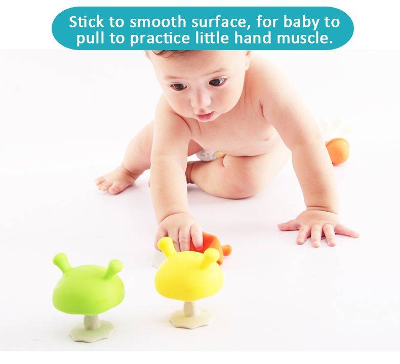 Soothing Mushroom Teether - Eucalyptus