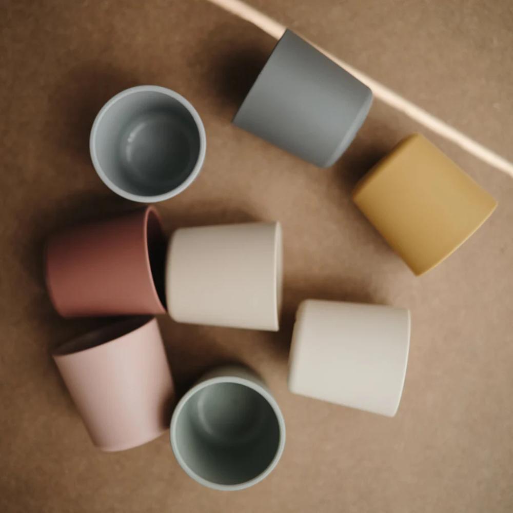 Dinnerware Cup 2pc - Smoke