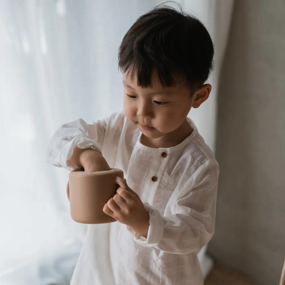 Silicone Snack Cup - Soft Lilac