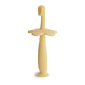 Silicone Flower Training Toothbrush - Pale Daffodil