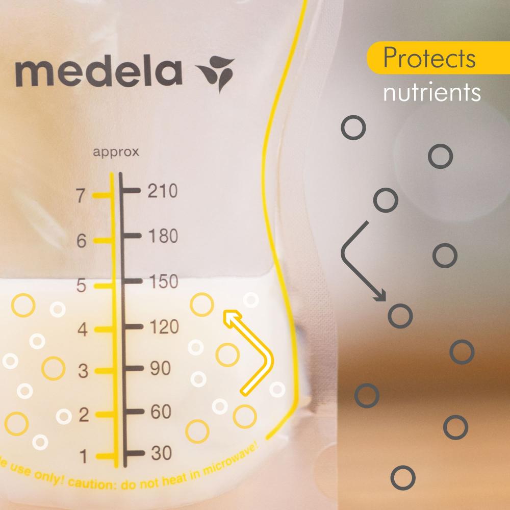 Easy Pour Breast Milk Storage Bags