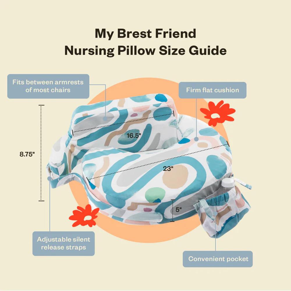 Super Deluxe Organic Nursing Pillow - Modern