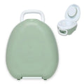 Green My Carry Potty against white background.