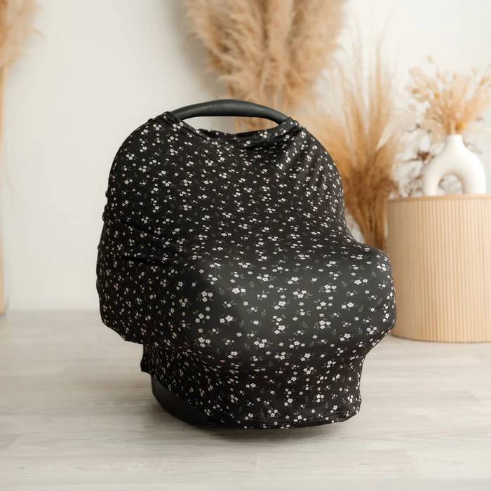 5 in 1 Multi-Use Cover - Midnight Bloom