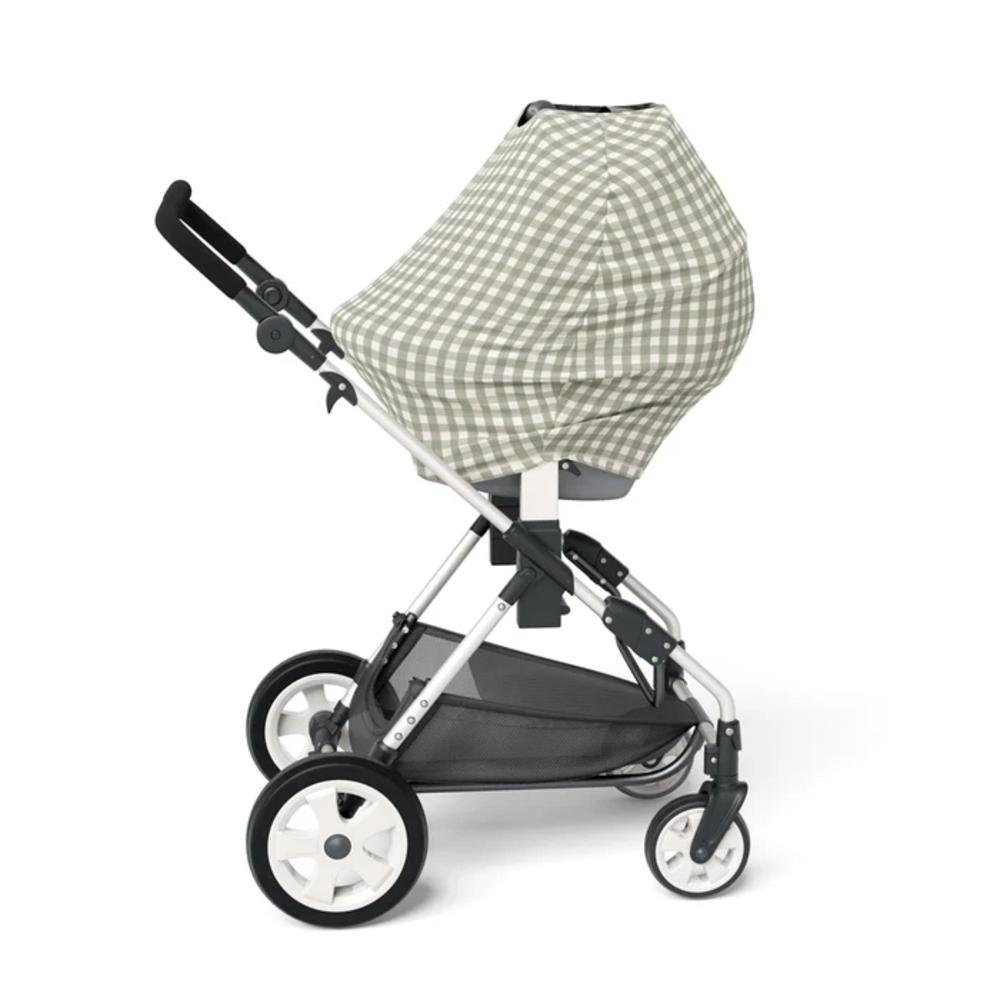 5 in 1 Multi-Use Cover - Sage Gingham
