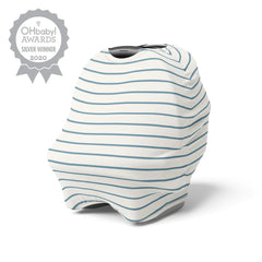 5 in 1 Multi-Use Cover - Seaside Stripes