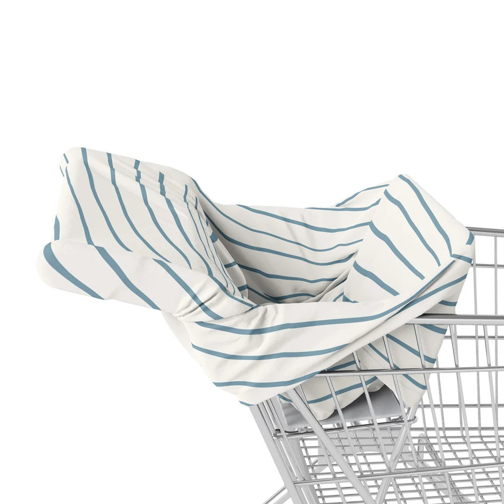 5 in 1 Multi-Use Cover - Seaside Stripes